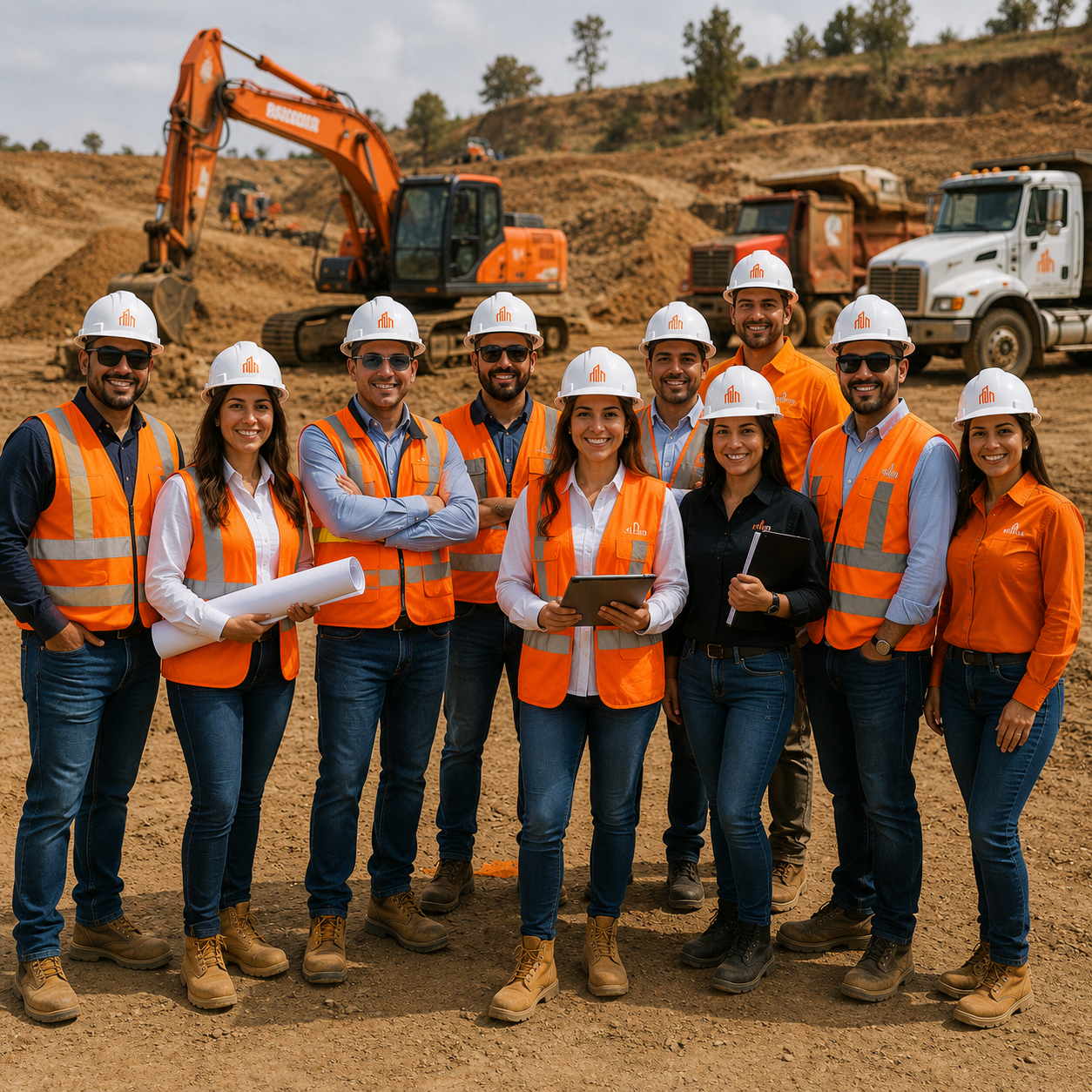 Equipo Constructora Emmanuel en obra